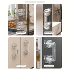Crystal Suction Door Handle