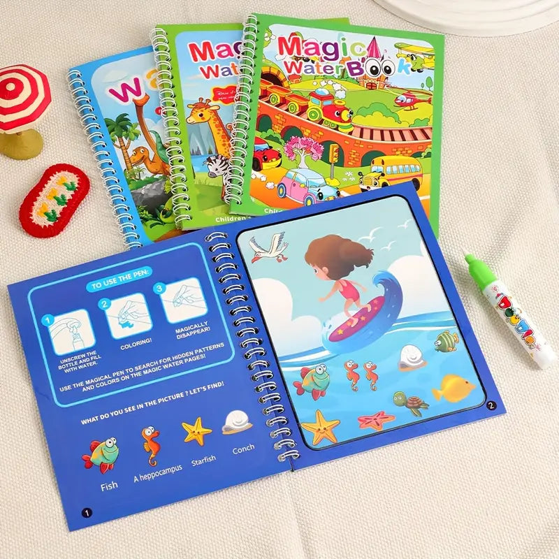 Reusable Magic Water Books 🔥50% OFF SALE⭐