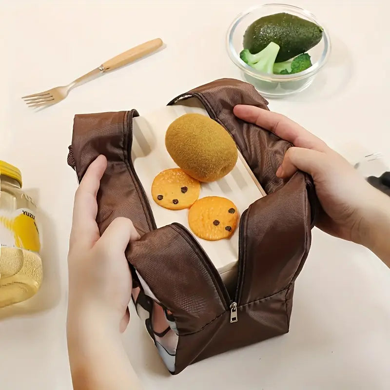 3D Cartoon Lunch Bag